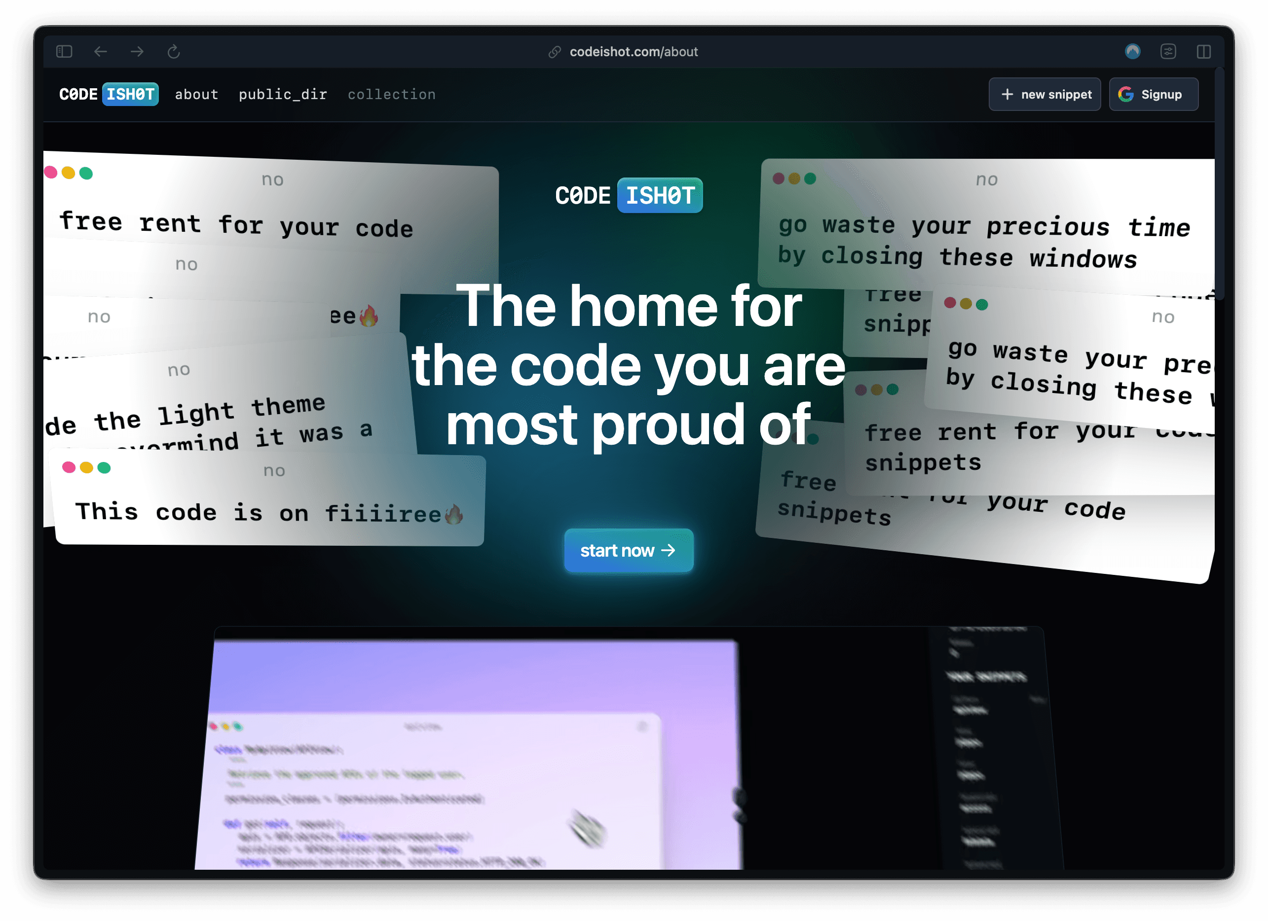 CodeIsHot screenshot